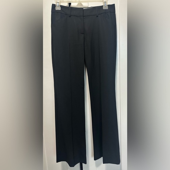 Theory Black Classic Trousers with Tailored Silhouette size 0 - Picture 1 of 7